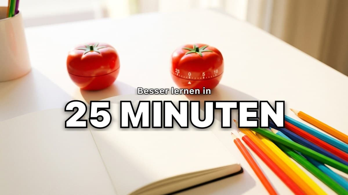Lerntipp: Effizient lernen mit der Pomodoro-Technik