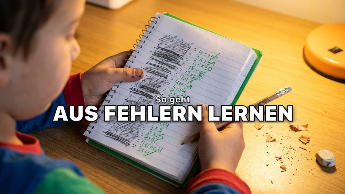 Lerntipp: Fehler notieren – Lernen aus dem, was nicht klappt