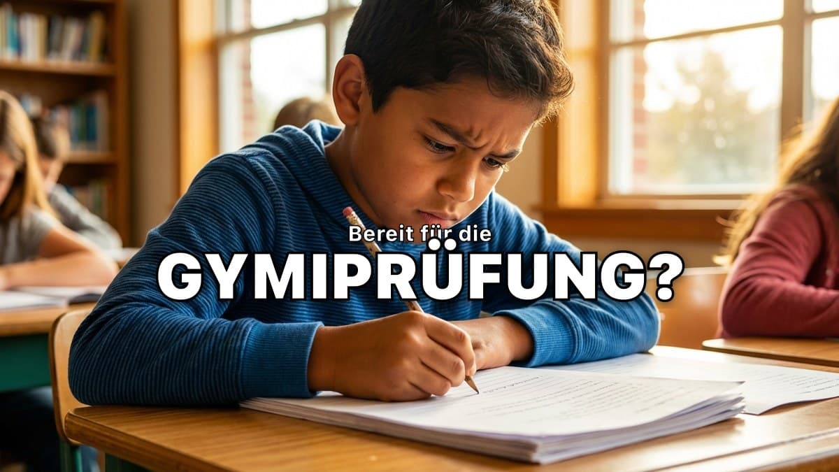 Gymiprüfung 2026: Alles, was Eltern und Schüler wissen müssen