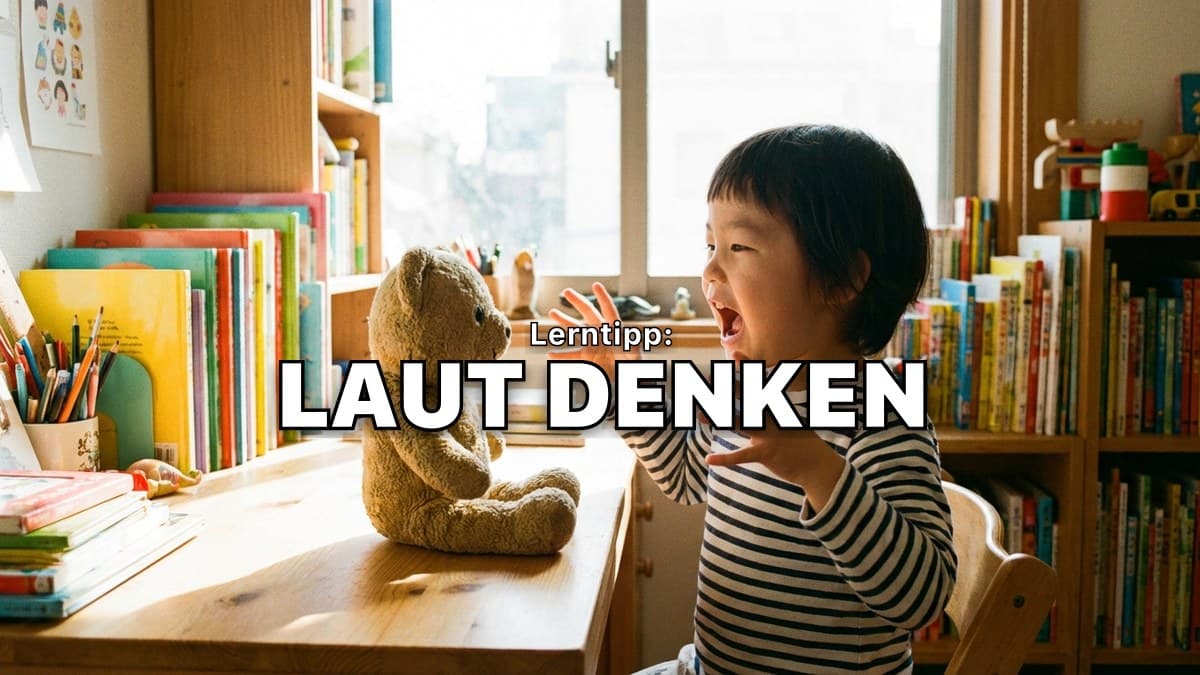 Lerntipp: Laut denken – besser verstehen. Warum laut denken beim Lernen so effektiv ist