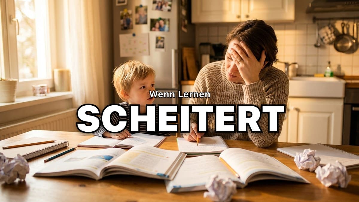 Wenn Lernen scheitert: Was Eltern stattdessen tun können