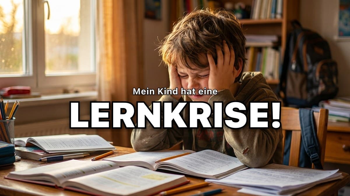 Lernkrisen als Wendepunkt: 5 Dinge, die Eltern konkret tun können.