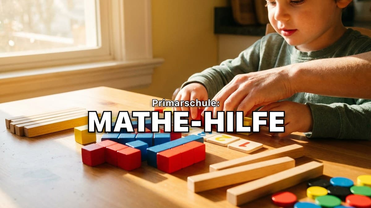 Mathematik-Schwierigkeiten in der Primarschule: Praktische Tipps für Eltern